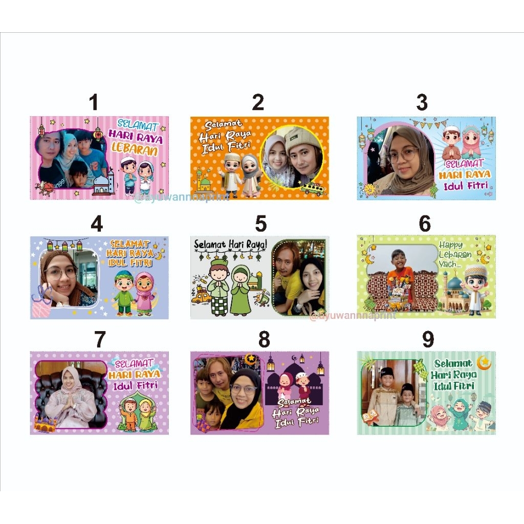 Amplop Lebaran Foto, Amplop Lebaran, Angpau Lebaran, Amplop Custom, Amplop pakai foto