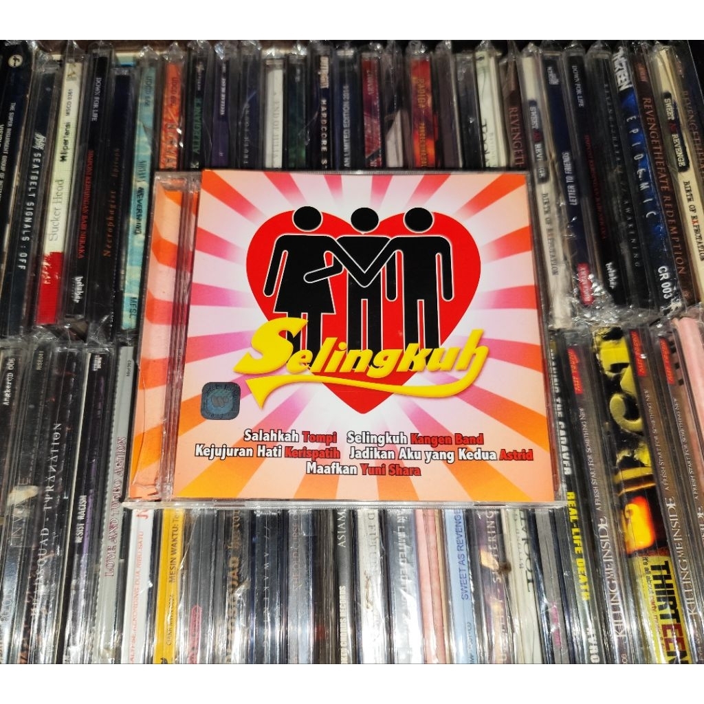 CD Kompilasi Selingkuh - Tompi, Astrid, Kangen Band, Yuni Shara, Dewa 19, Potret, Chrisye feat Ungu,