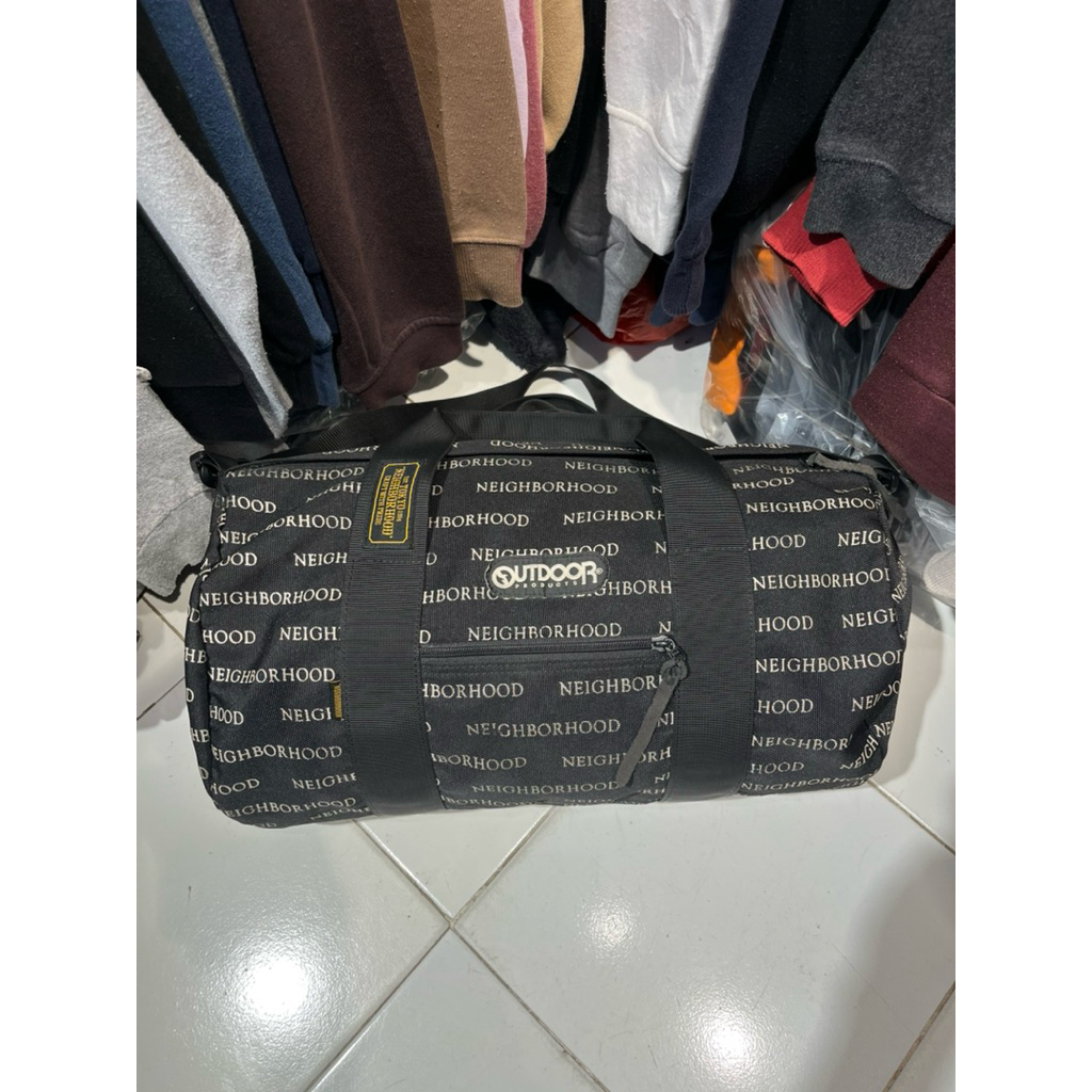 Neighborhood x outdoor gym bag