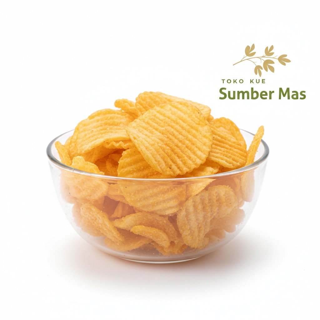 KERIPIK KENTANG KEJU 1KG / KRIPIK KENTANG / KERIPIK KENTANG ORIGINAL / CAMILAN KENTANG /