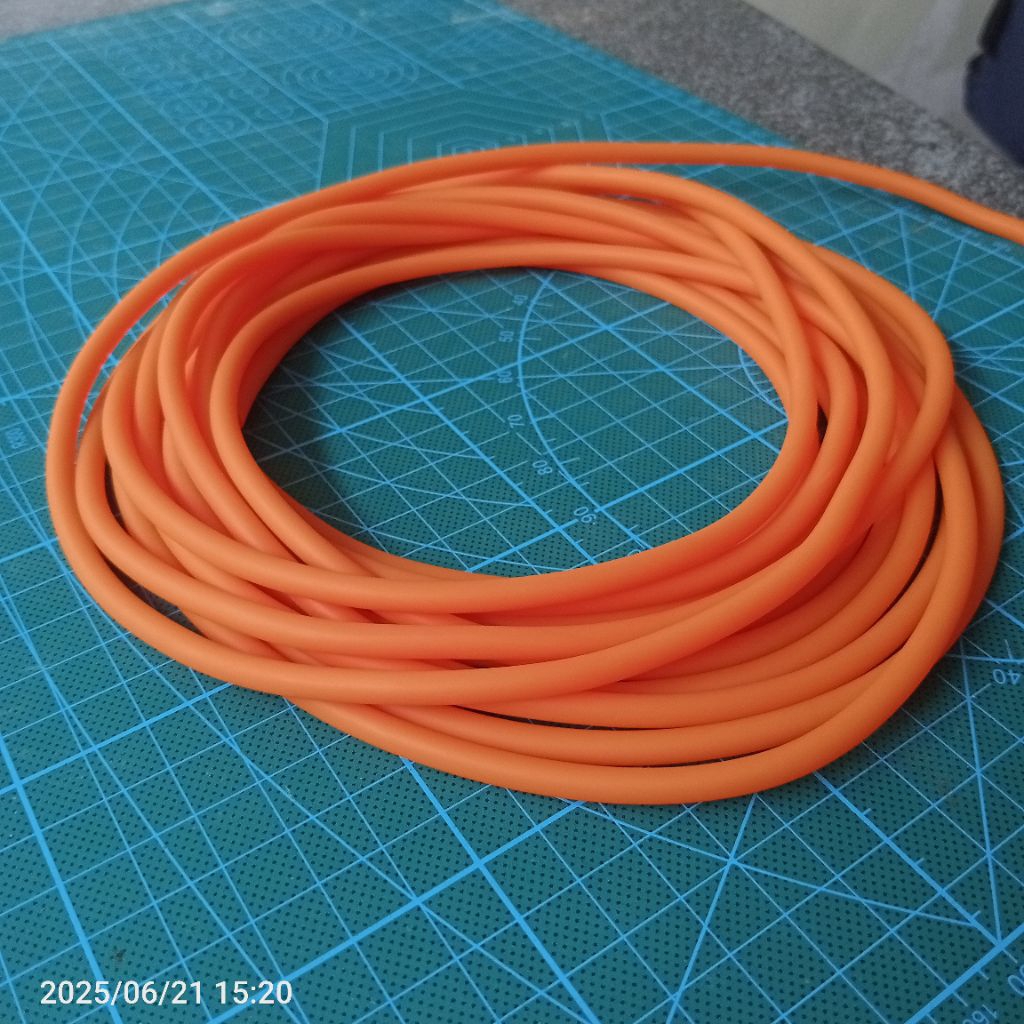3060 ORANGE KARET KETAPEL TUBE KARET KETAPEL IKAN
