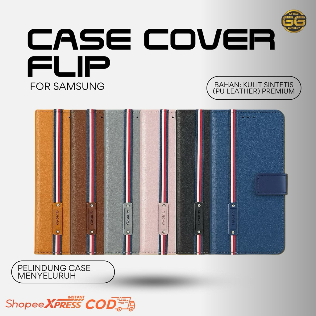 CASE FLIP COVER/DOMPET PELINDUNG HP FOR SAMSUNG j7 a02 a05