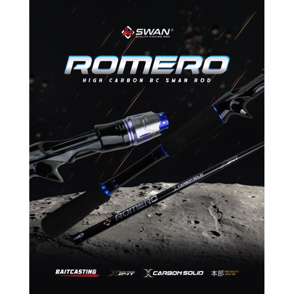 Joran casting swan romero top x carbon solid / joran bc top solid carbon 180cm