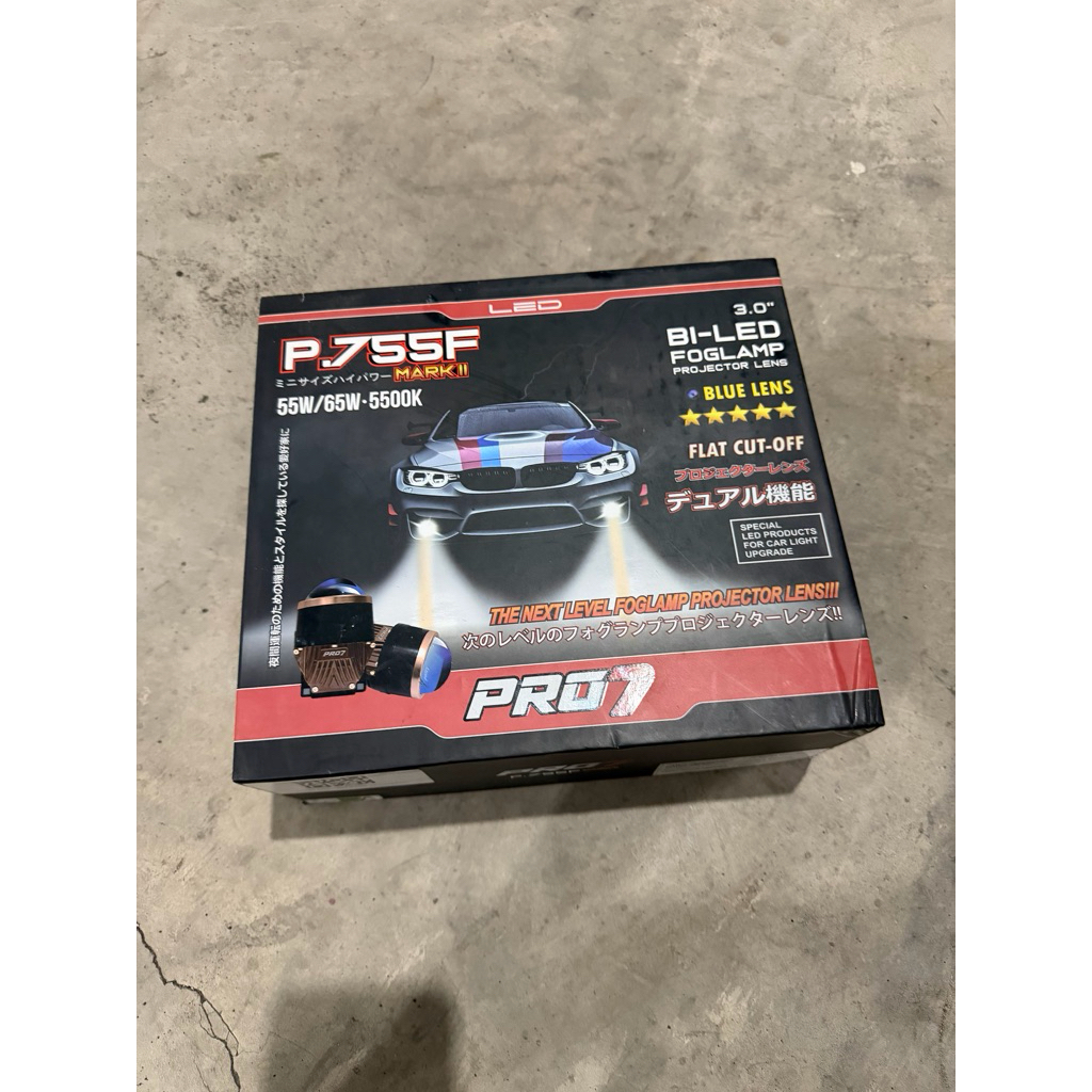 Foglamp Pro7 P755F Include bracket untuk grand livina