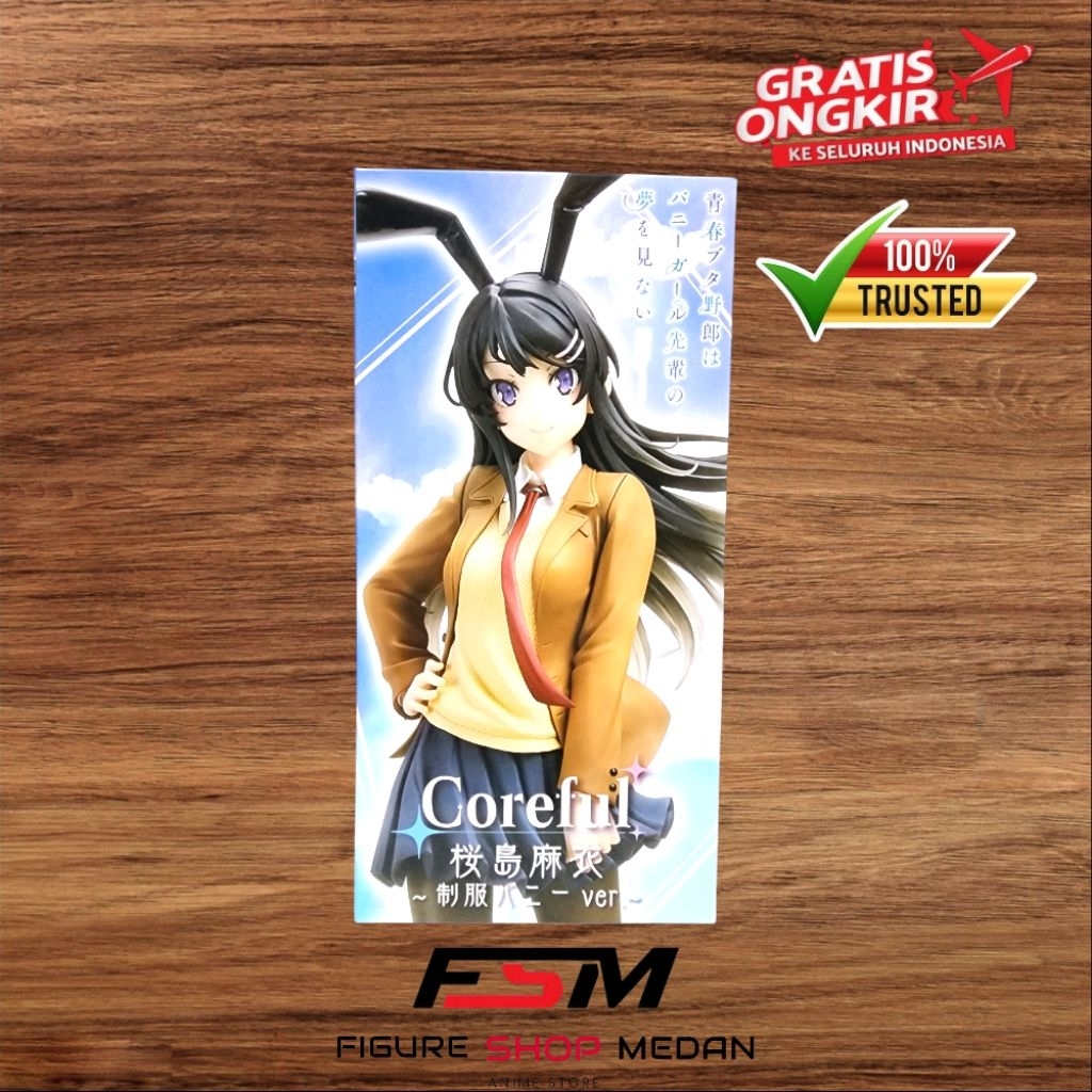 Coreful Figure Sakurajima Mai - Uniform Bunny Ver