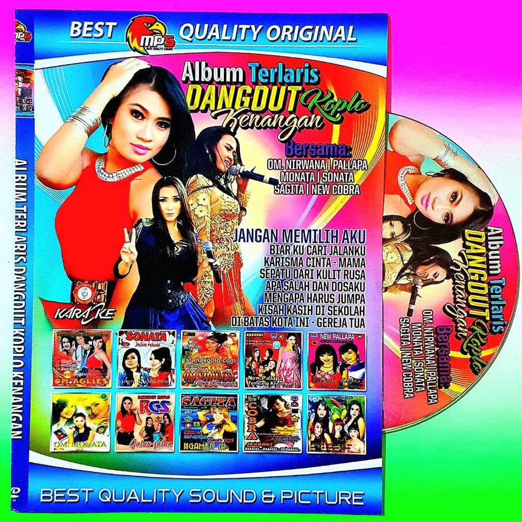 DVD MP5 DANGDUT KOPLO KENANGAN LENGKAP - DVD MP5 DANGDUT LAWAS DIKOPLO