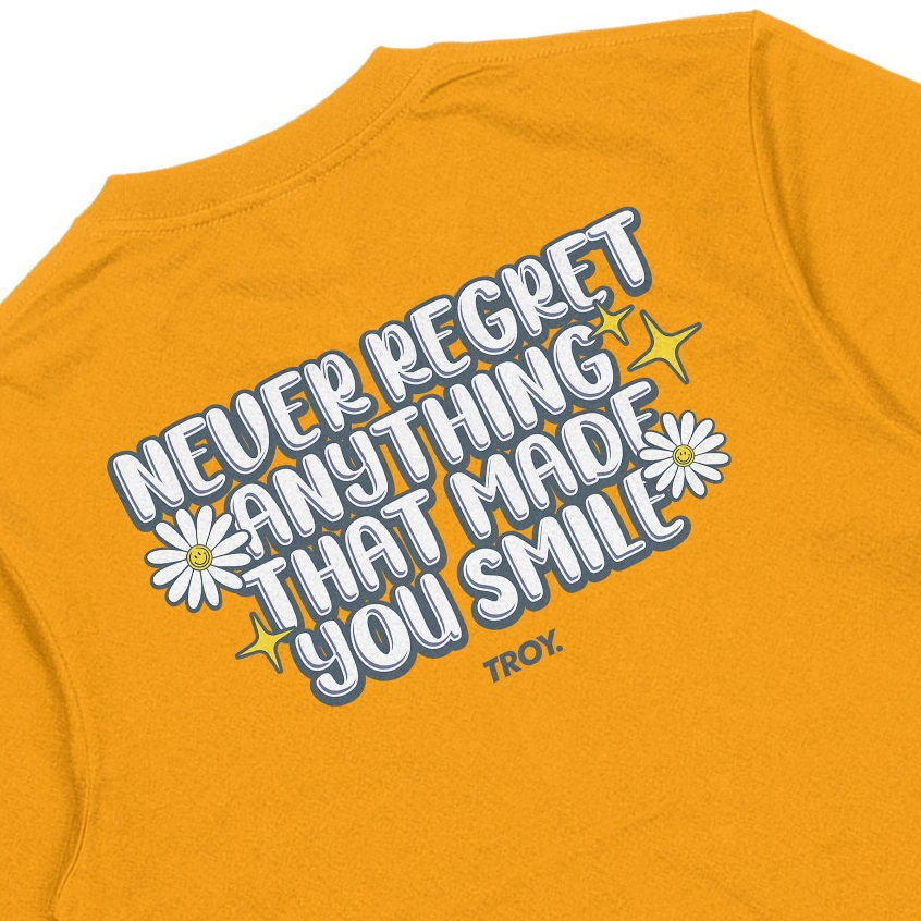 Troy Company Tshirt Yellow Mustard Made You - Kaos Lengan Pendek Kaos Kuning Mustard MTD 2930