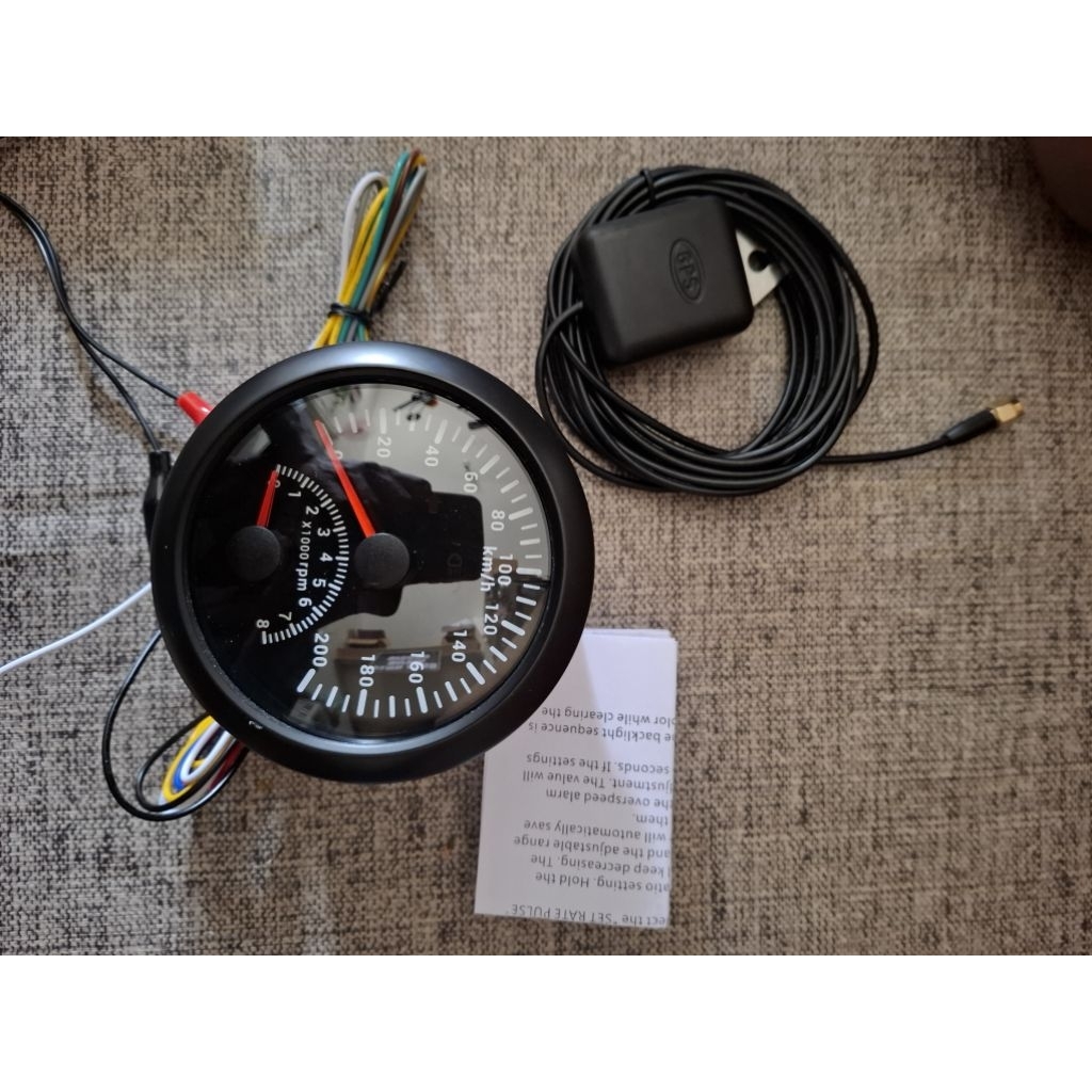 SPEDOMETER GPS V2 ODOMETER RPM KECEPATAN