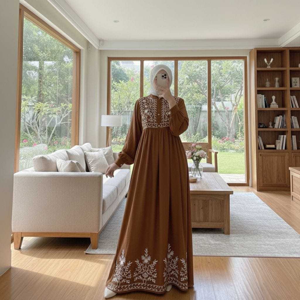 HUMAIRA GAMIS RAYON MIX BORDIR LD 110 // GAMIS BORDIR // GAMIS MUSLIMAH TERBARU REMAJA // GAMIS HIJA