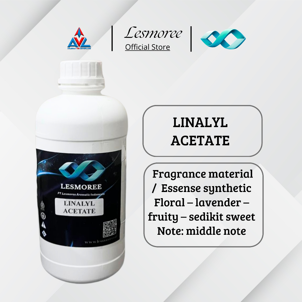 Linalyl Acetate | Bahan Pendukung Parfum | Aroma Floral Fresh Lavender