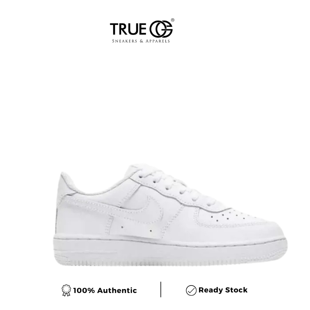 Nike Air Force 1 Low LE Triple White TD & PS (Baby / Kids) Authentic