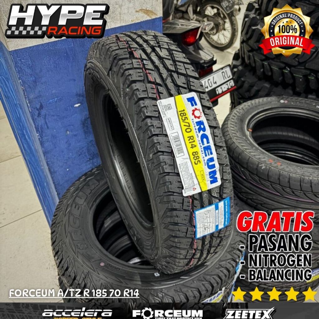 Ban Mobil Ring 14 Ragi AT Merk Forceum A/TZ R 185 70 R14 - ban AVANZA , XENIA