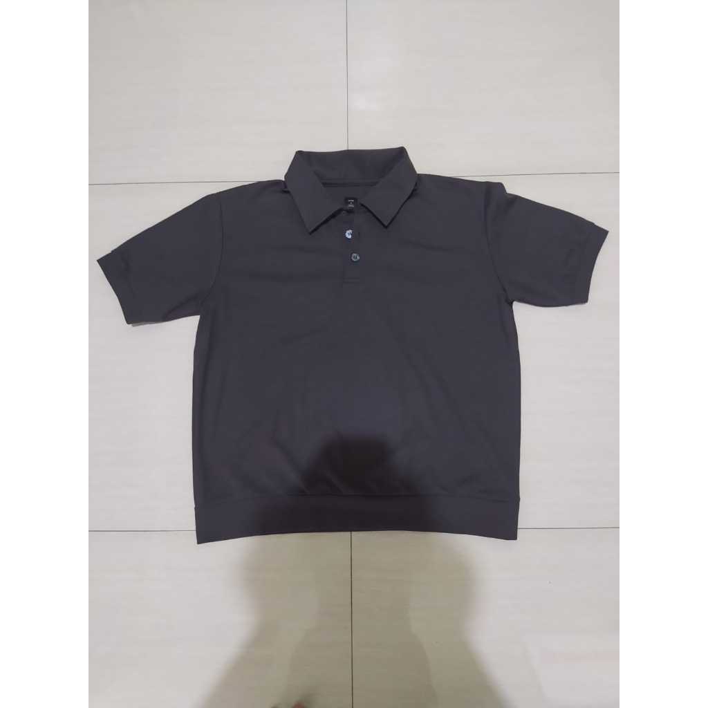 Kaos Polo Signore Dark Grey