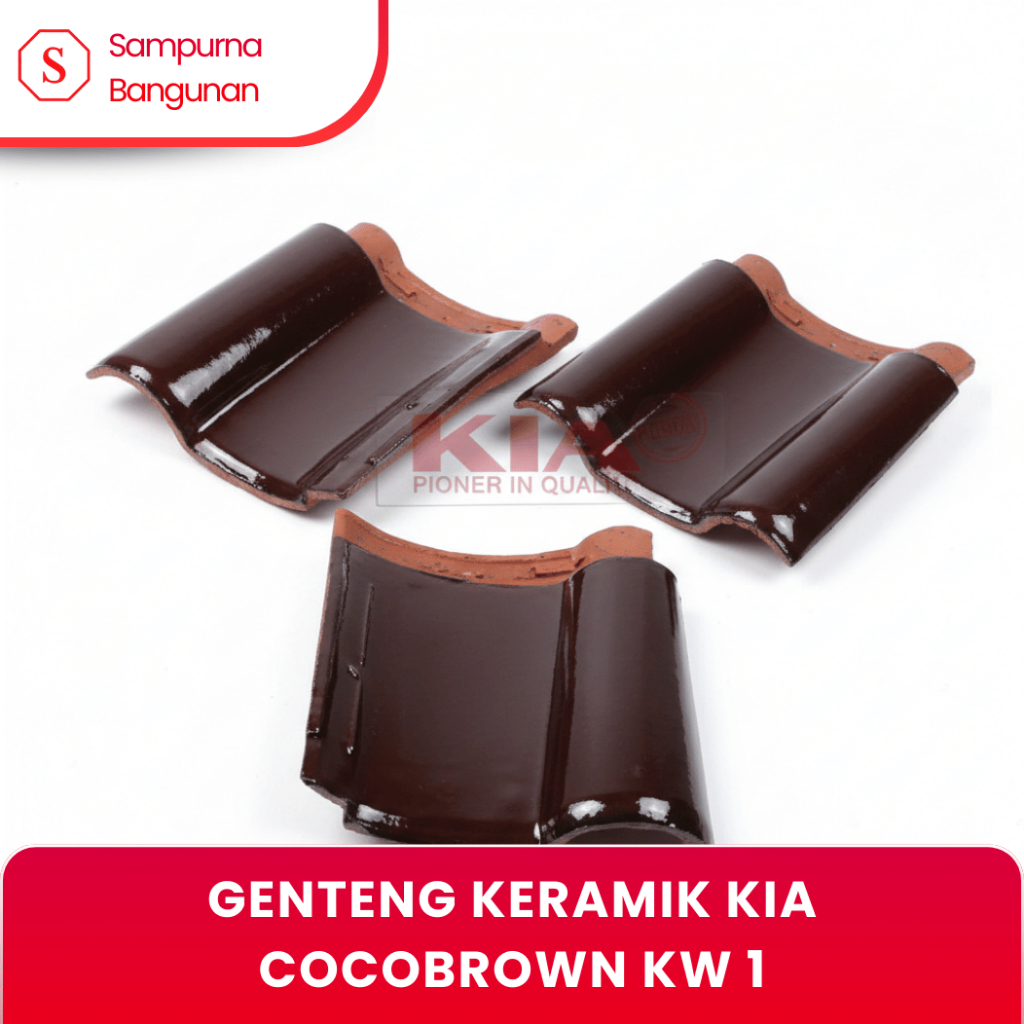 Genteng Keramik Berglasir - Mewah, Sejuk & Tahan Cuaca