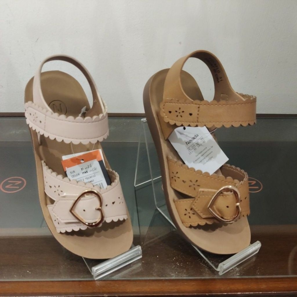 NEVADA KIDS GIRL Sepatu Sandal Ankle "YQLAFLO" & "YQ3LAFLO" Size 31 - 36