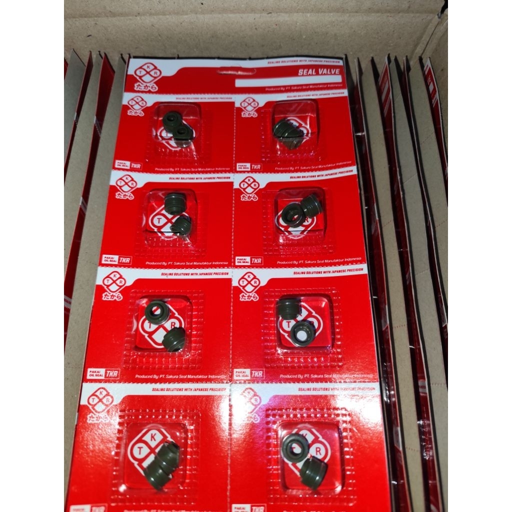(TKR). Seal Klep.  VARIO,BEAT,GRAND,SUPRA X (2PCS)