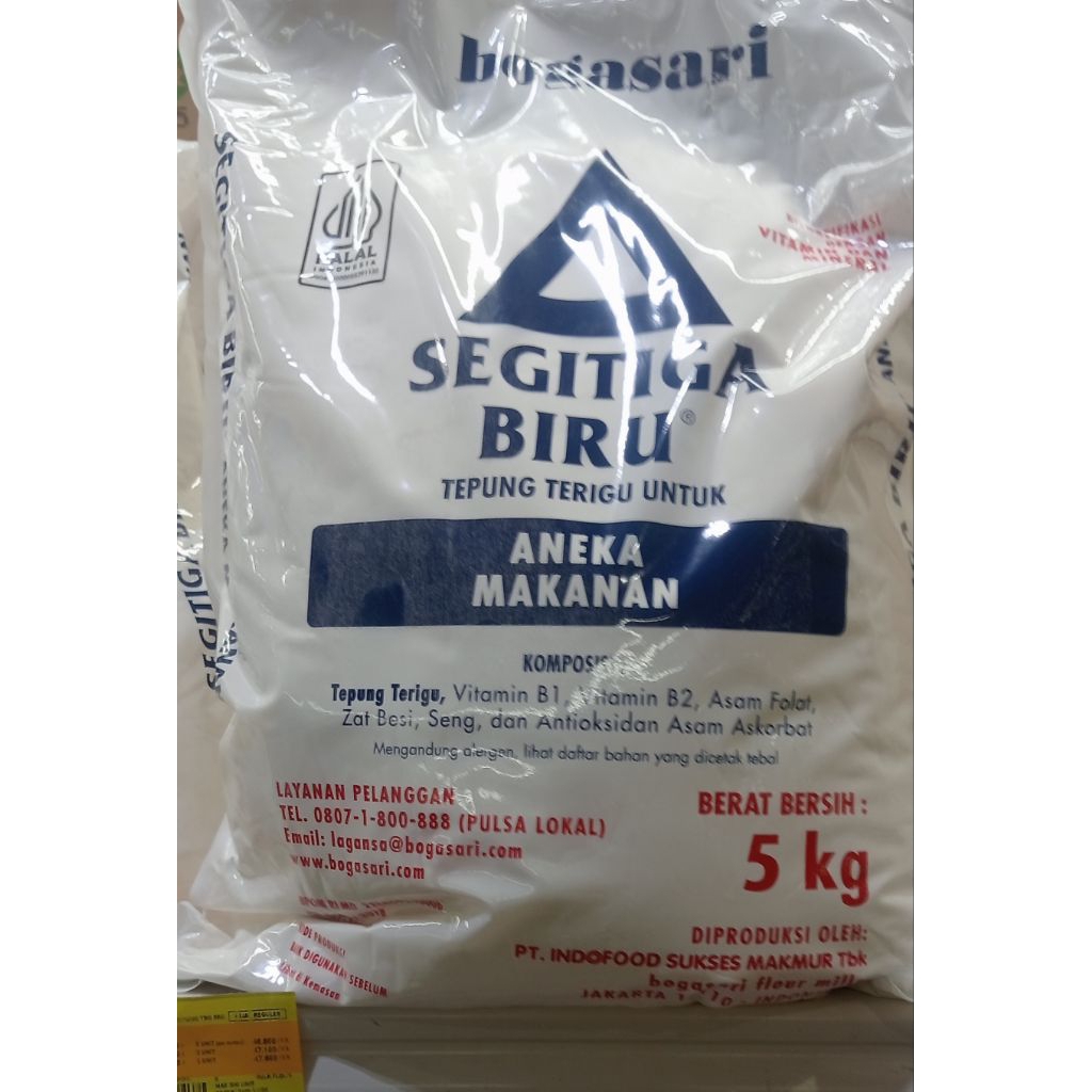 Tepung Terigu Segitiga Biru 5 Kg