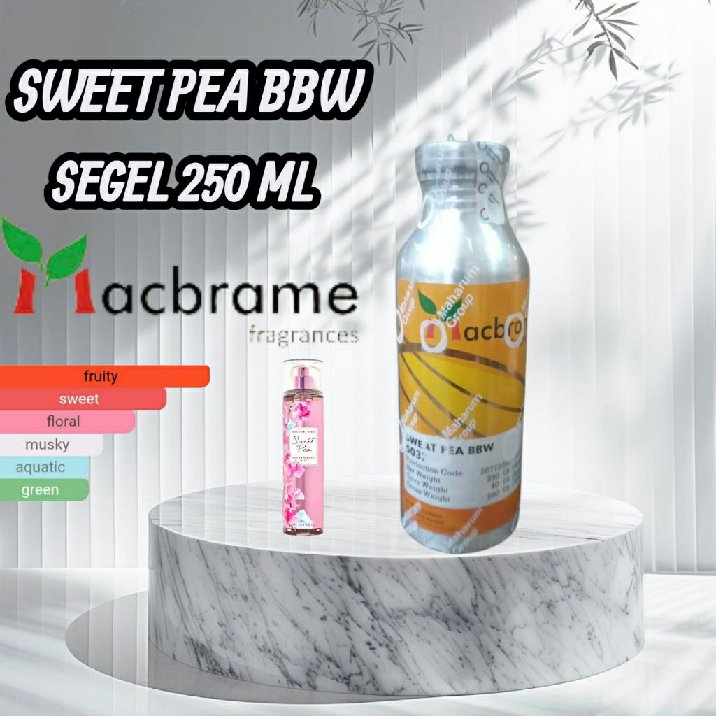 SWEET PEA BBW Segel 250 ML By Macbrame