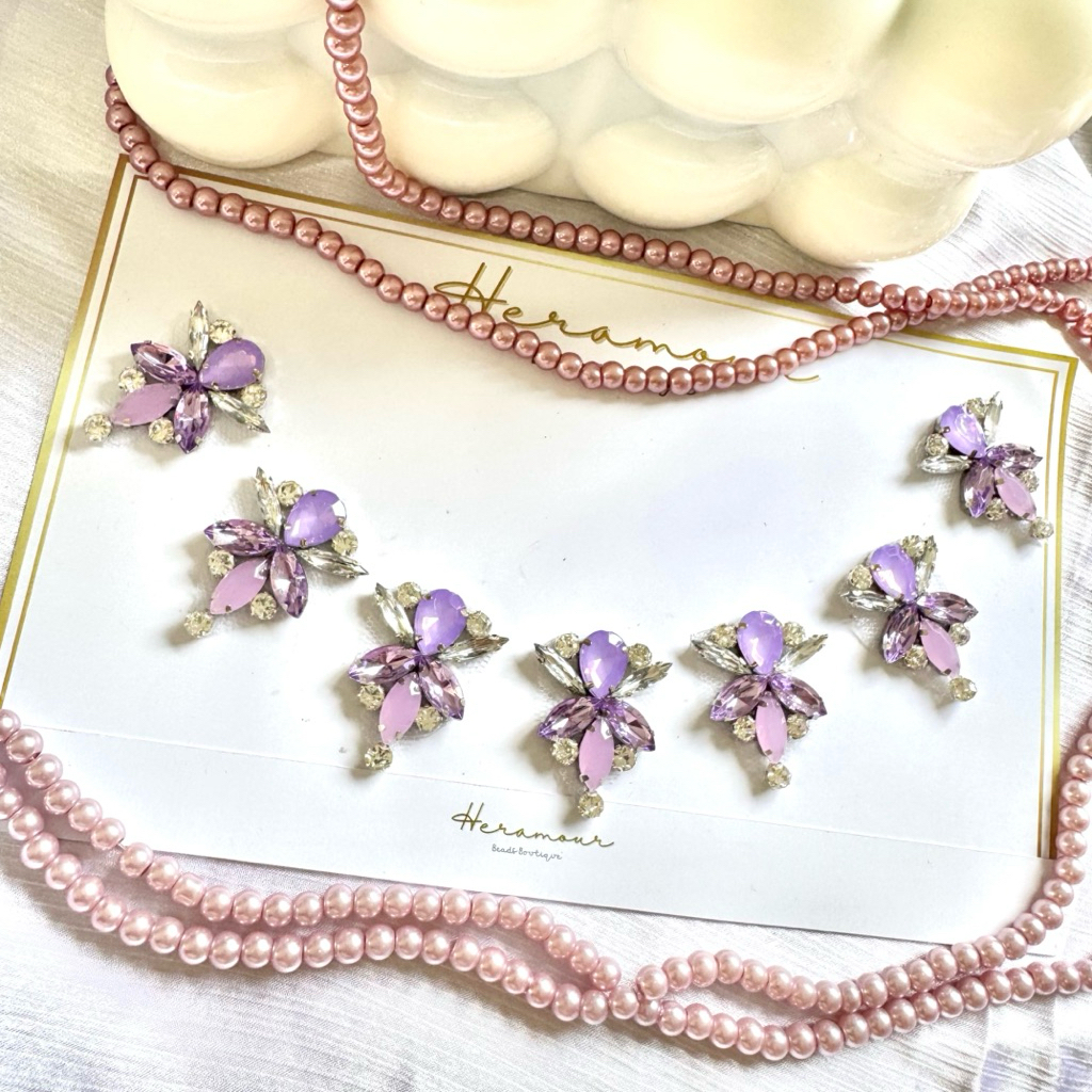 Payet Rangkai Leher Dada Aksesoris Fashion Dress Kebaya Gaun Atasan Wanita N60