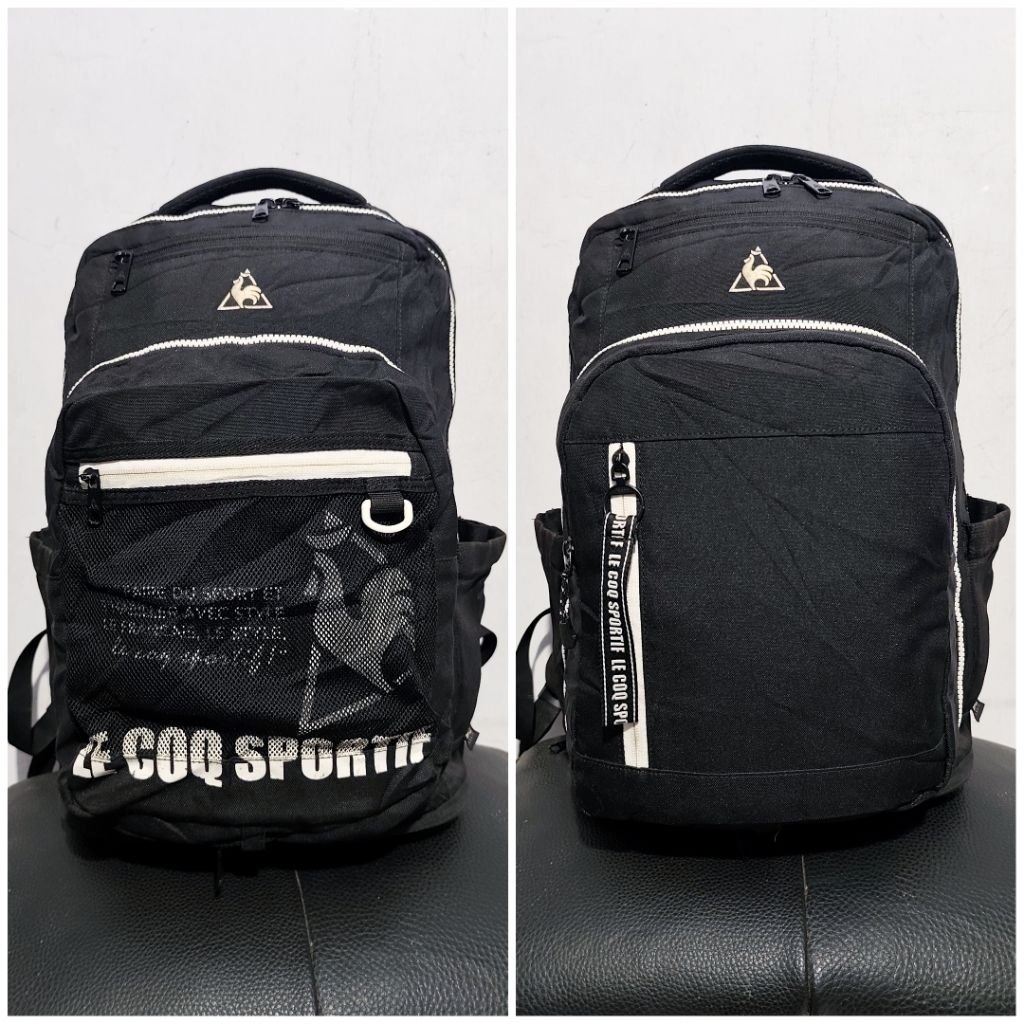 Le coq sportif Cordura Backpack /Ransel Lecoq sportif Hitam
