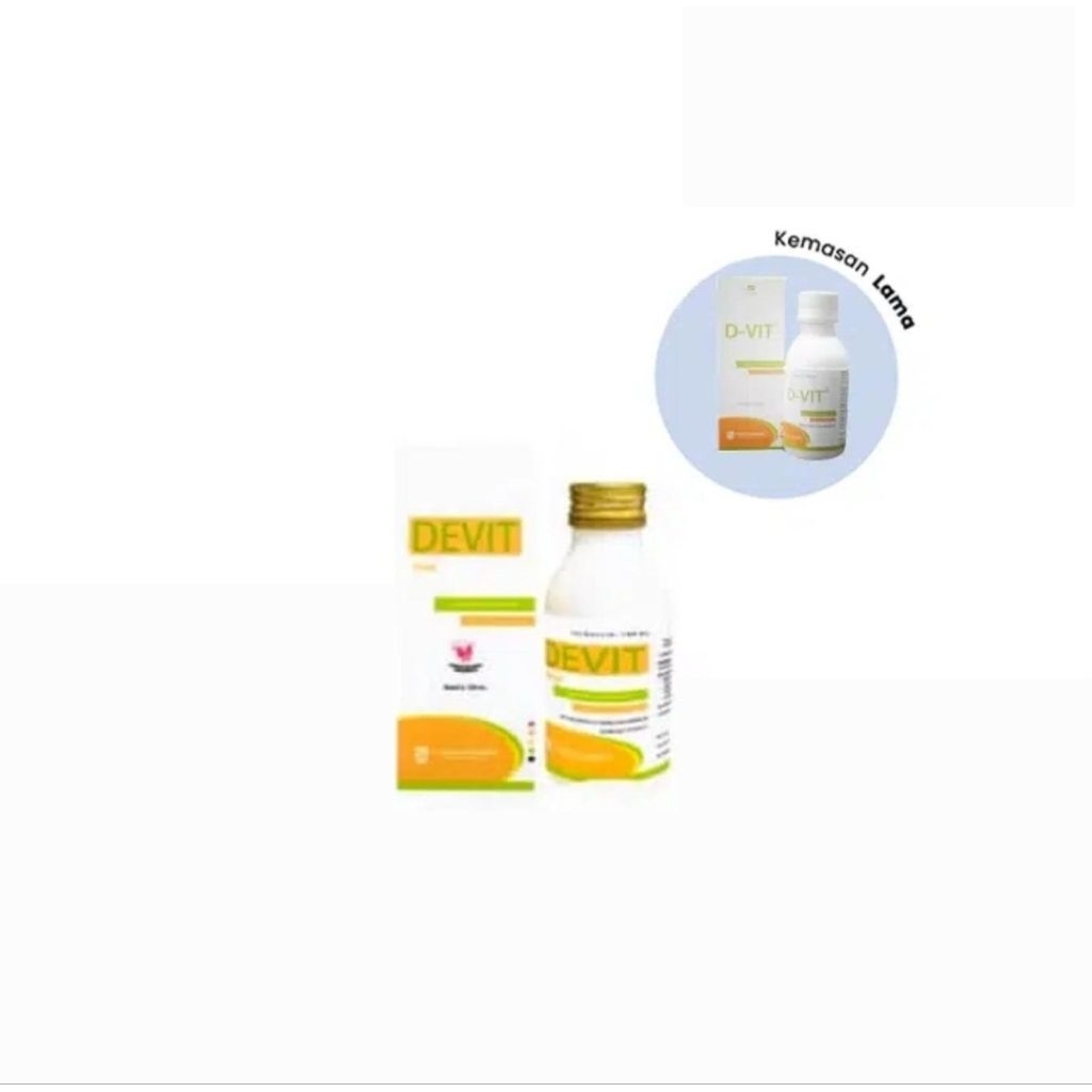 DEVIT SIRUP/ D-Vit  SIRUP Vitamin D3 400IU Rasa Jeruk