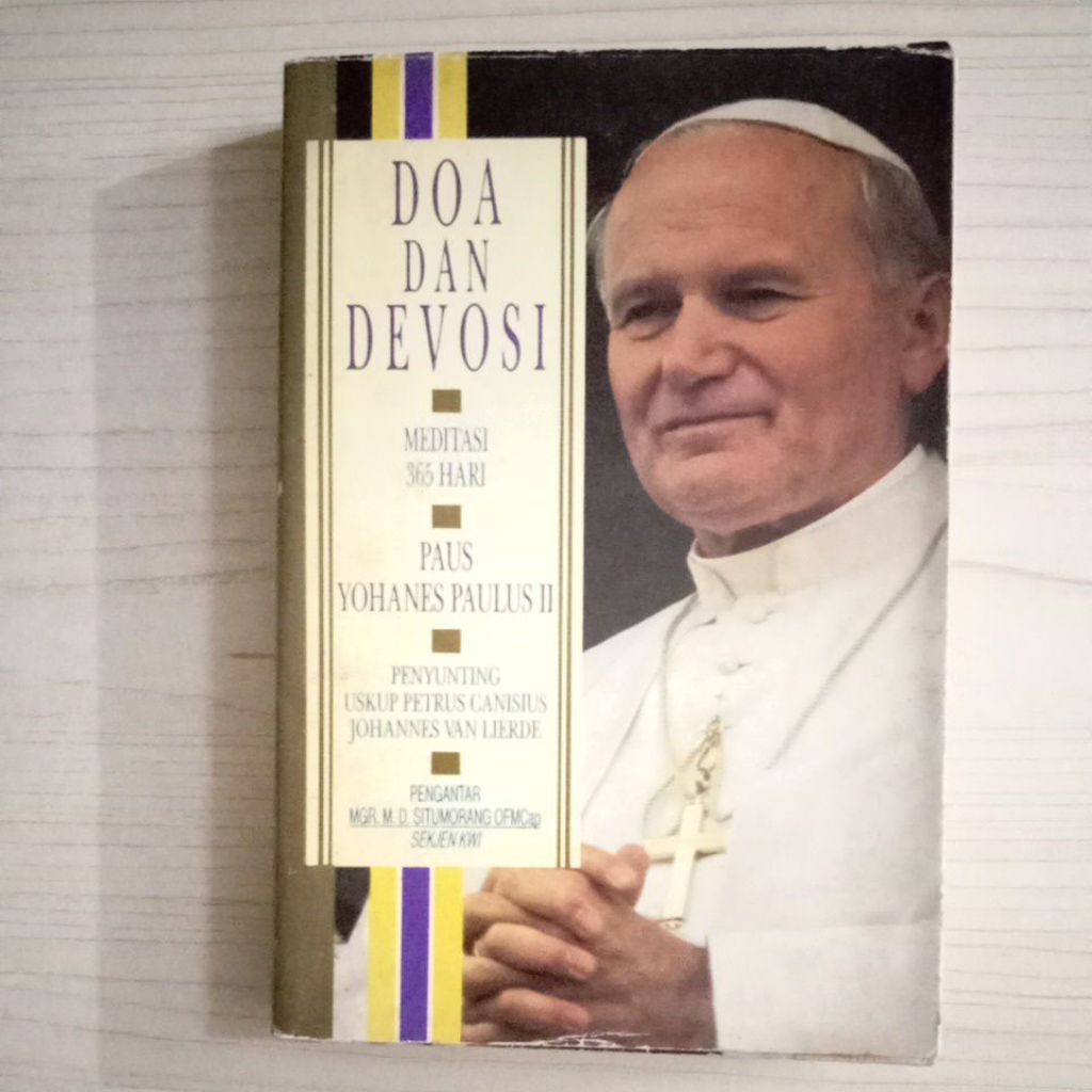 BUKU DOA DAN DEVOSI OLEH PAUS YOHANES PAULUS II