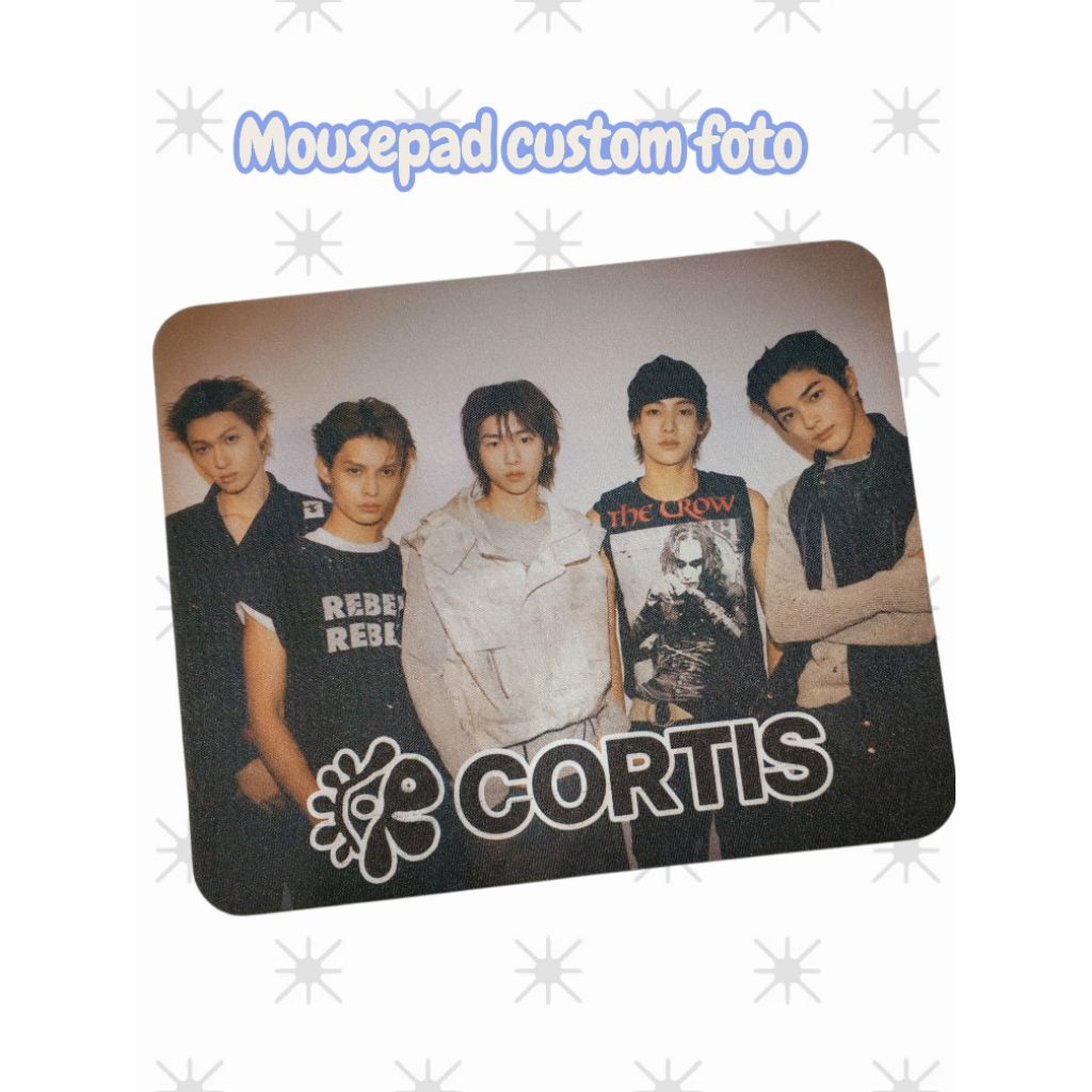 mousepad custom gambar bebas