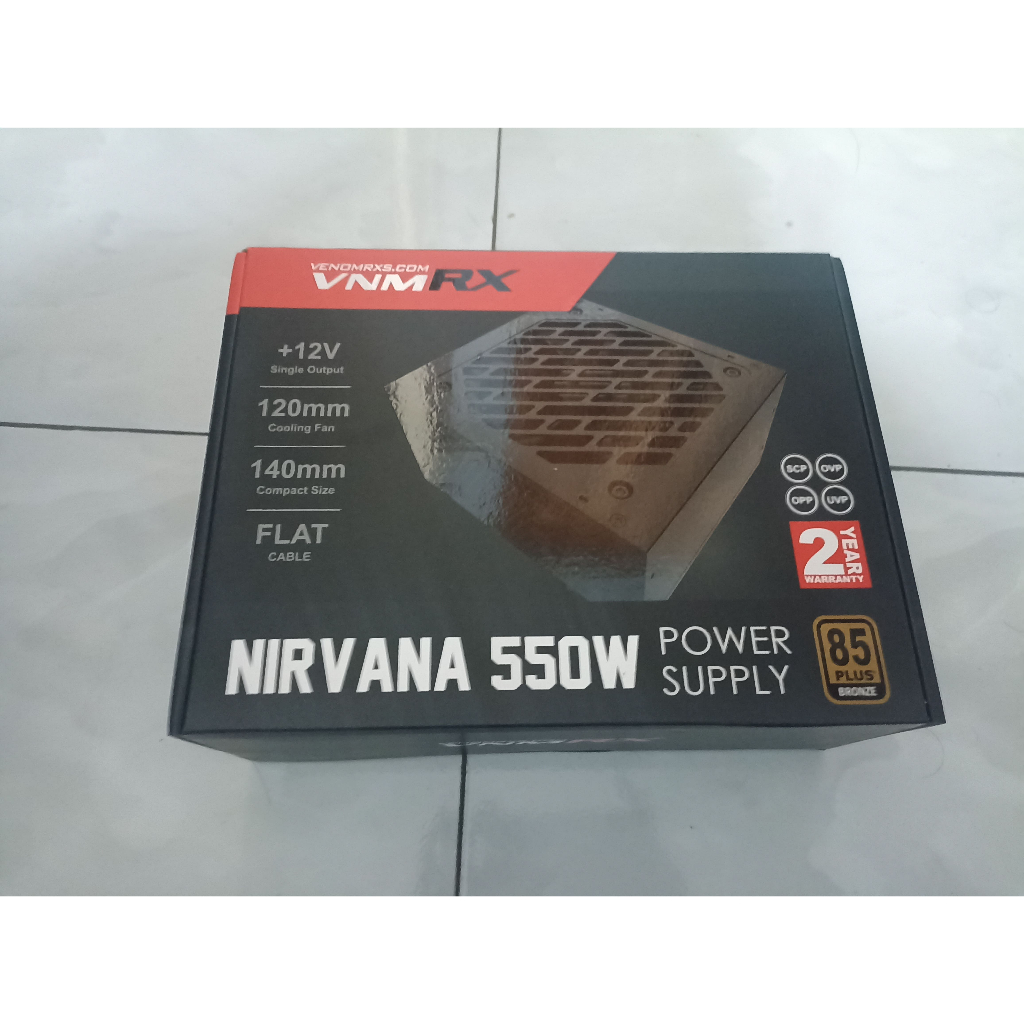 Power Supply PSU VenomRX Nirvana 550W