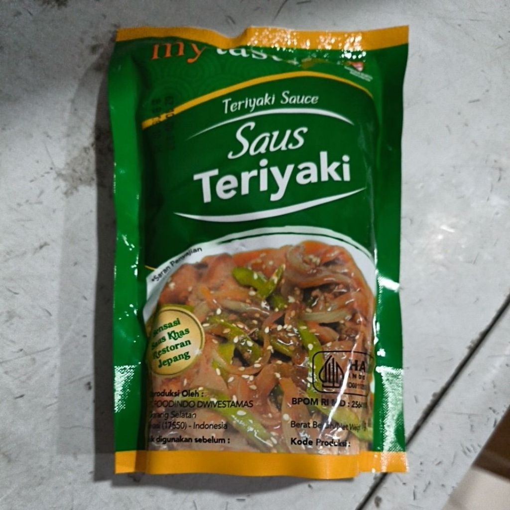Saus Teriyaki My Taste / Teriyaki Sauce My Taste 500gr
