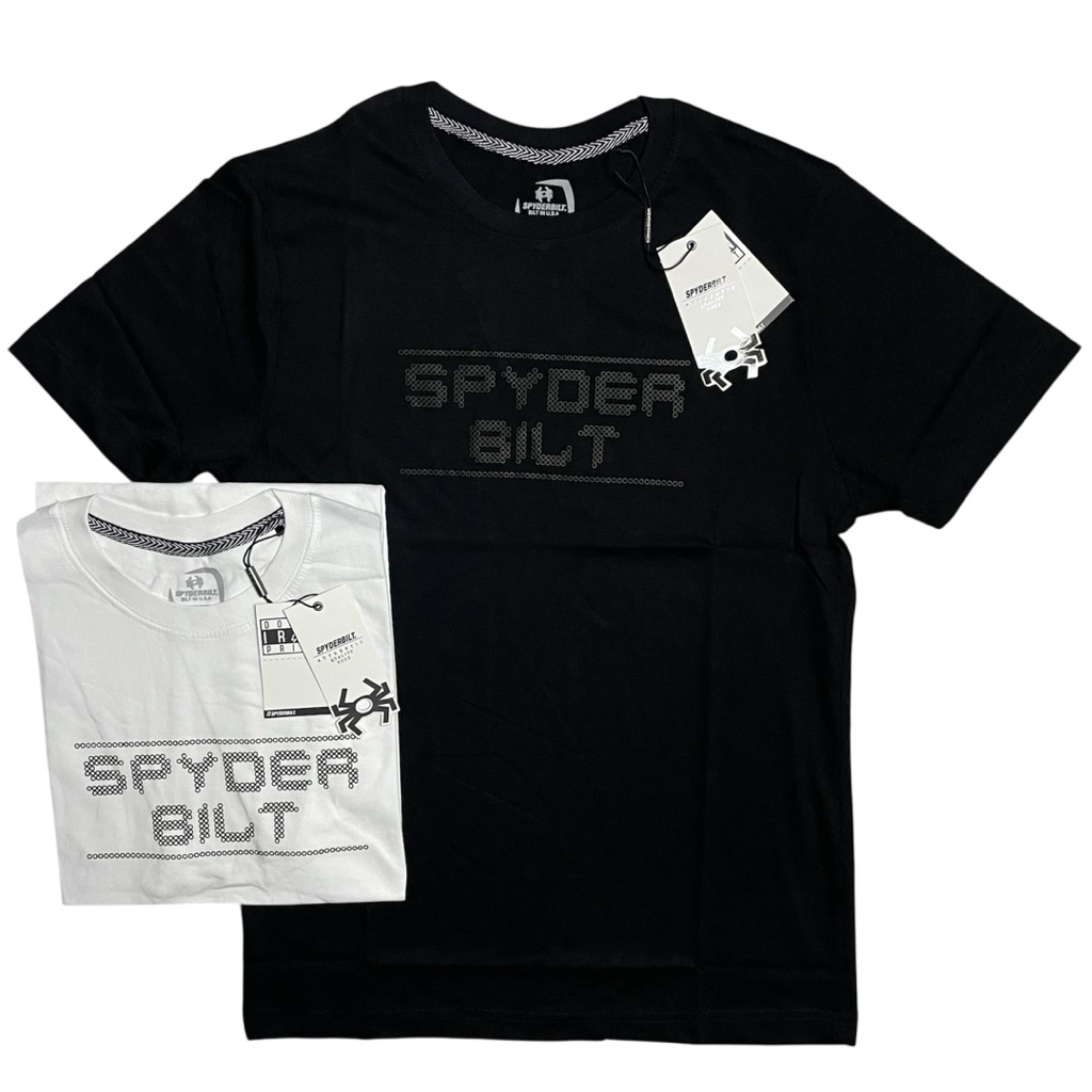 BAJU KAOS SPYDERBILT FULL RUBBER MOTIF SIMPLE GRADE ORIGINAL (BISA COD)