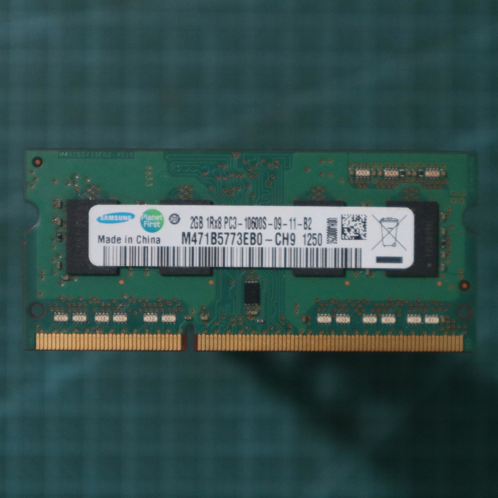 RAM Laptop DDR3 Samsung 2GB 1333Mhz PC3-10600s - Bekas/Copotan