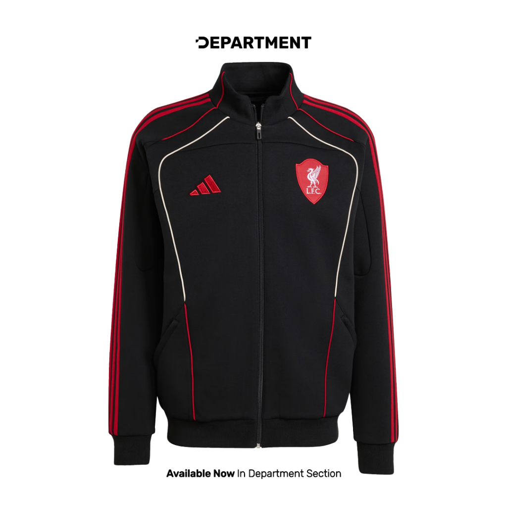 ADIDAS Jaket Bola Pria LIVERPOOL FC 25/26 URBAN PURIST DOUBLE KNIT JW5475 ORIGINAL