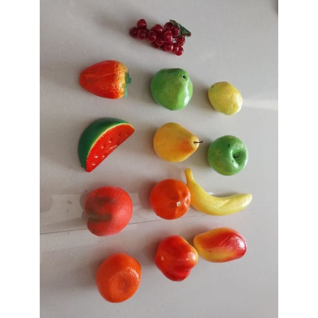 replika buah mainan buah bahan styrofoam gabus