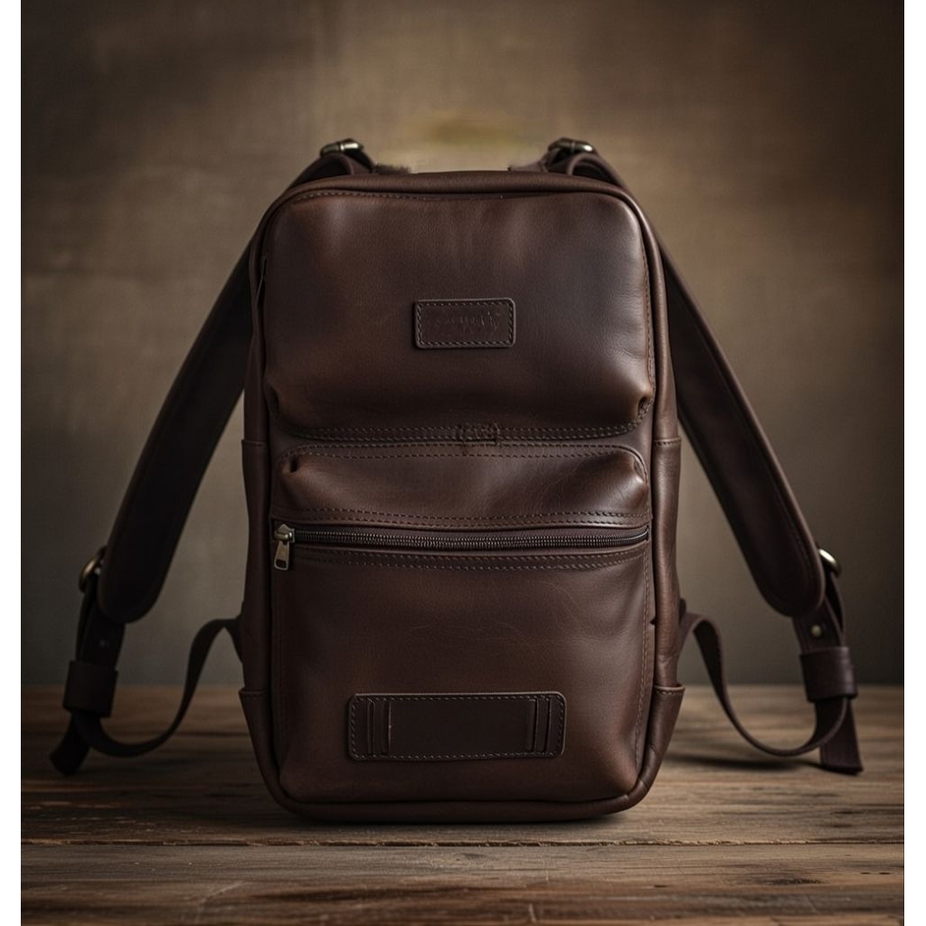 tas ransel laptop 12,5 inch kulit sapi asli BPB01