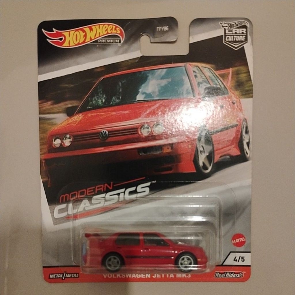HOT WHEELS VOLKSWAGEN JETTA MK3 PREMIUM