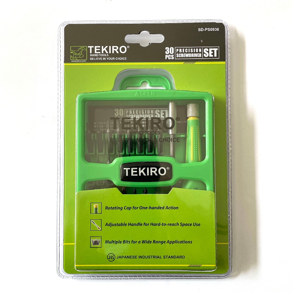 Obeng Presisi Set 30 pcs Tekiro