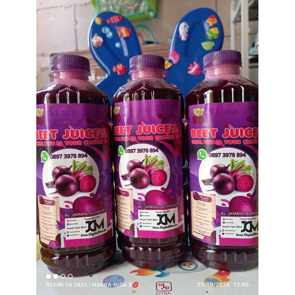 JUICE BEET/JUS BIT/JUS KESEHATAN