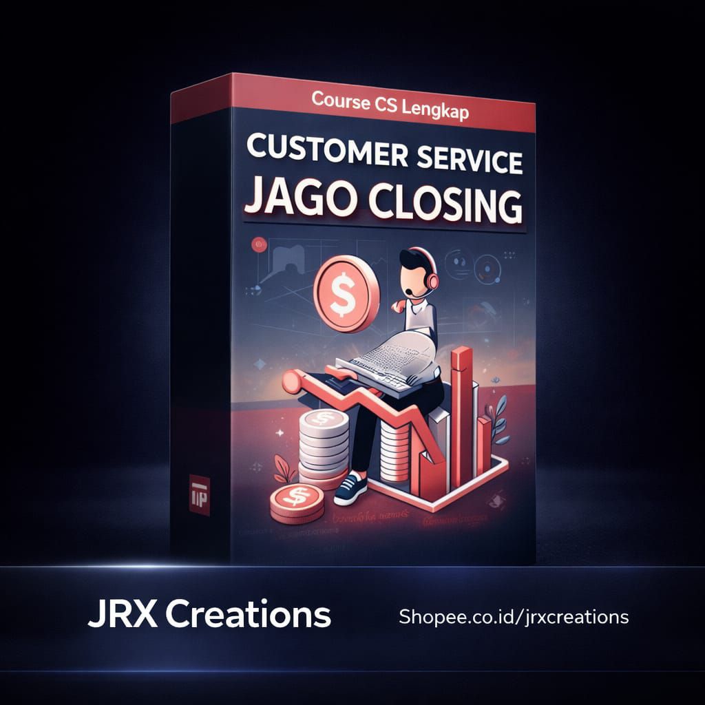 KELAS CS JAGO CLOSING - Ecourse Customer Service Banyak Closingan Penjualan Tutorial Teknik Respon C
