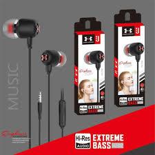 Headset Handsfree JBL UJ O2 Extreme Bass Hitam