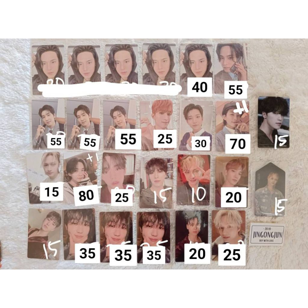 (BACA DESKRIPSI) BISA EACH pob bene pc fallen misfit lost faded mono life fight for my life hmv book