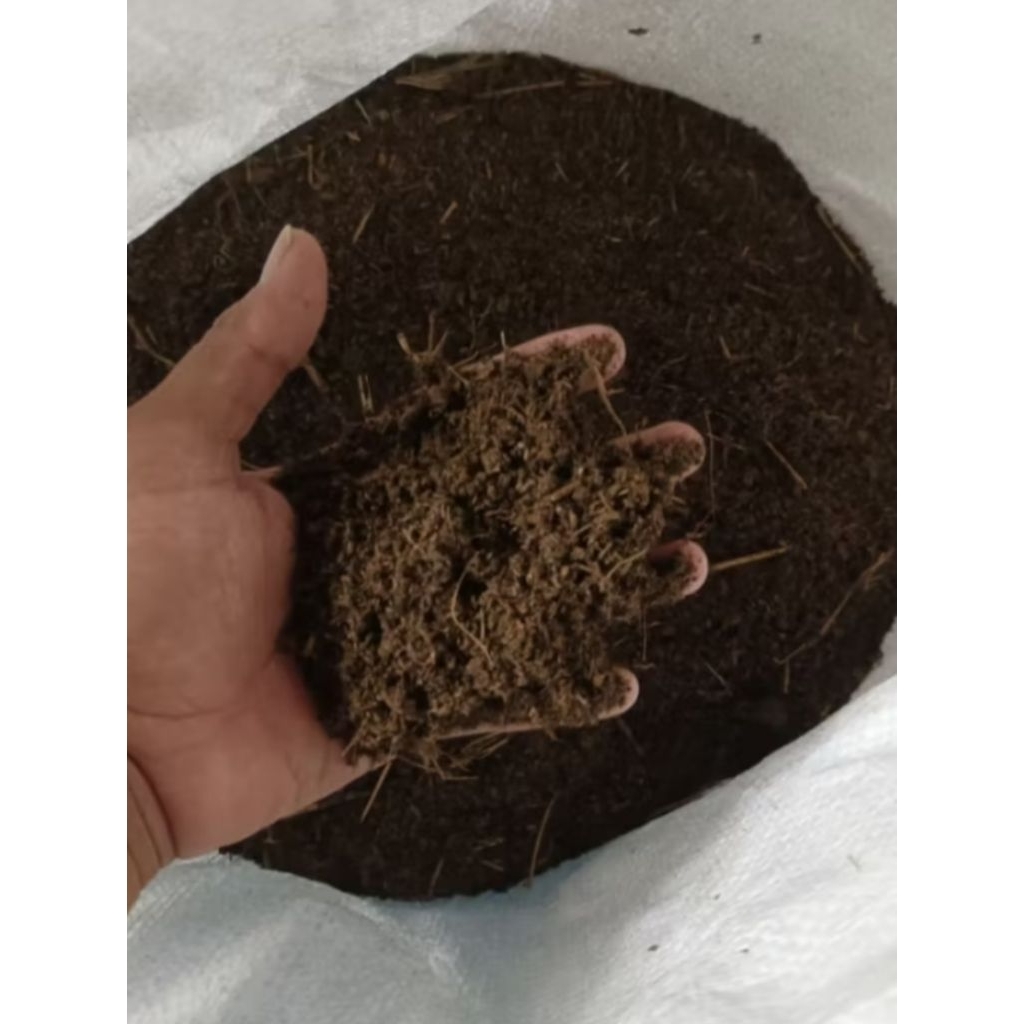 pupuk kandang ( kohe sapi mix kambing ) halus, karung 15 kg