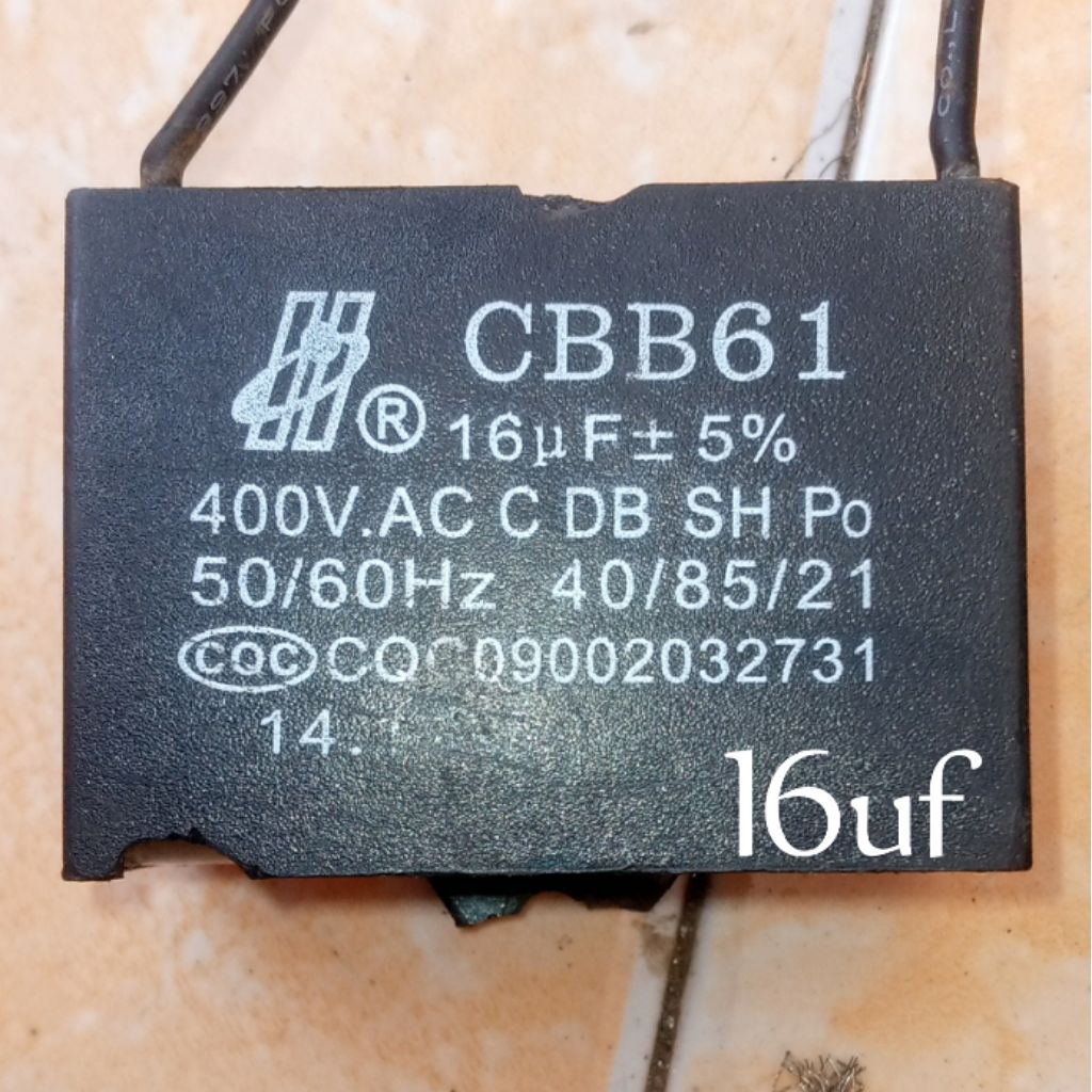 capasitor kapasitor sanyo pompa air berbagai ukuran