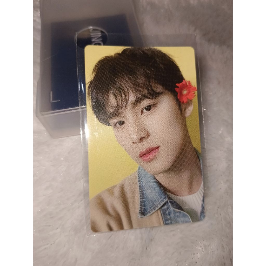 (BACA DESKRIPSI) Seventeen photocard Ainochikara Mingyu (free pack)

t. ina pc pob bene Ainochikara 