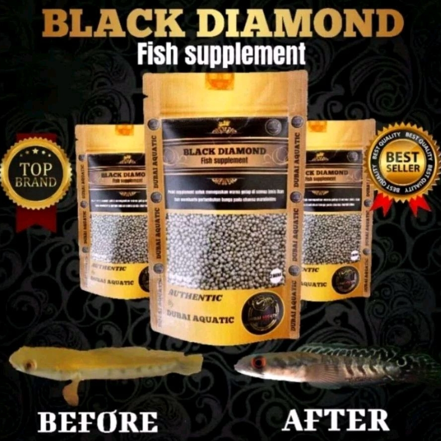 Pelet Black Diamond Mempertegas Bar Menaikan Bunga Pada Maru by Dubai Aquatic