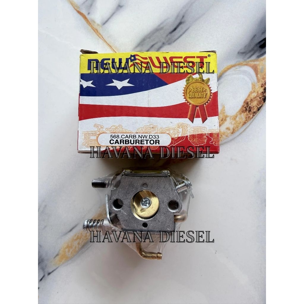 Carburator New West 5200/5800 senso Gergaji mesin Kayu new west Original