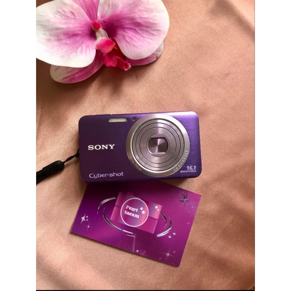 digicam sony cybershot w630 purple preloved digital camera ungu second