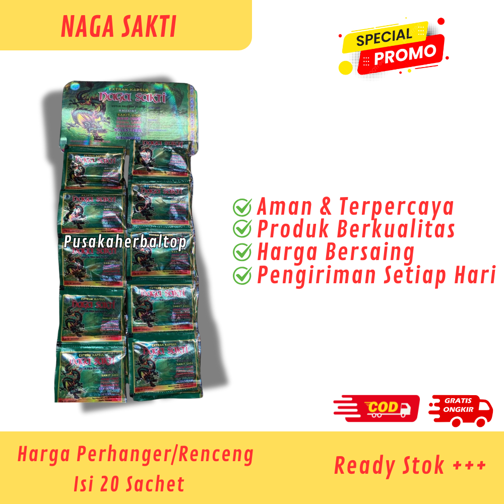 Kapsul Naga Sakti Original Asam Urat