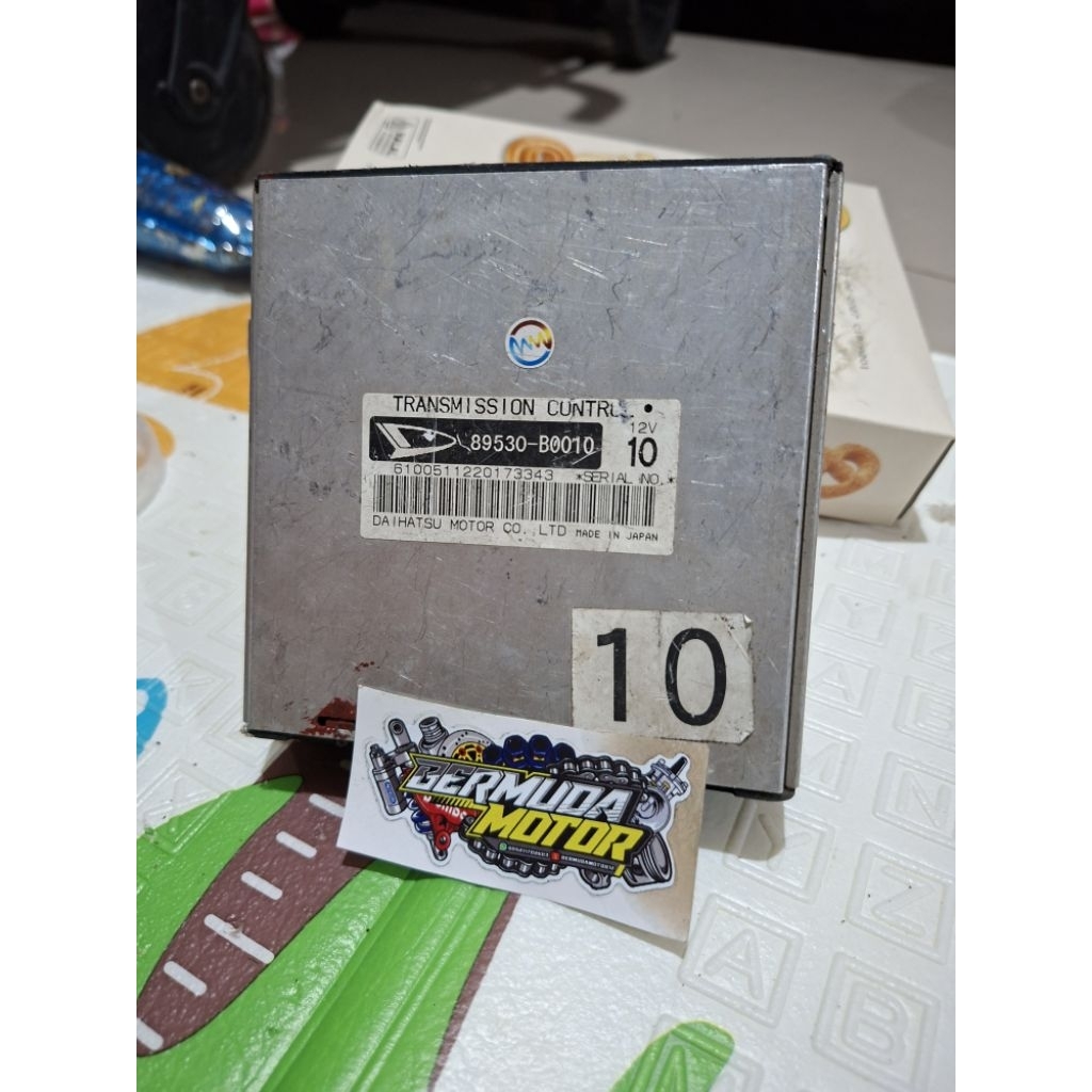 TCU GEARBOX ecu transmisi avanza 1.3 89530-B0010 ORIGINAL COPOTAN