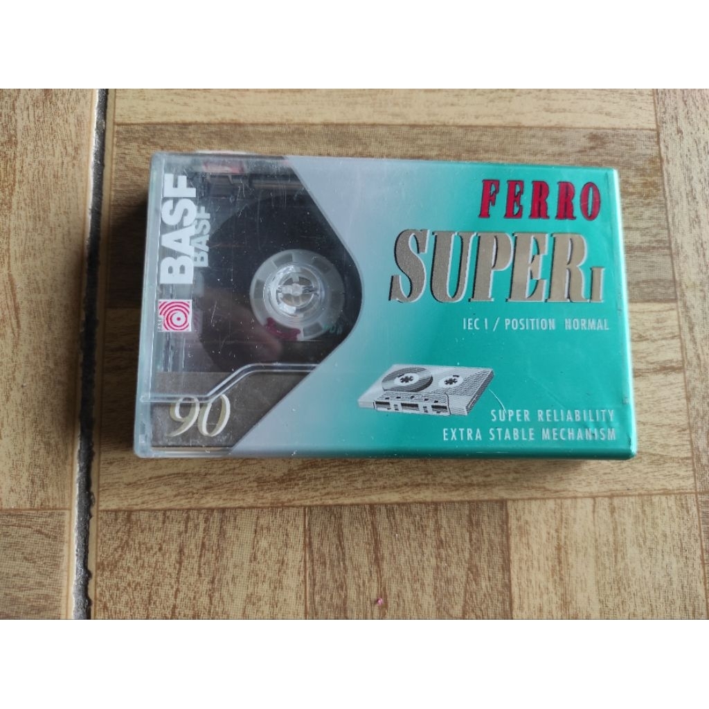 kaset pita kosong BASF ferro super 1 .C-90