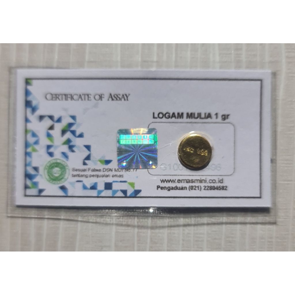 Lm Emas mini 1 gram